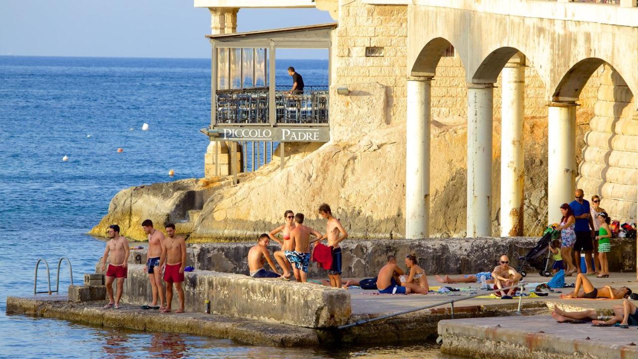 Holiday - Malta Balluta Beach Sliema Luaran gambar